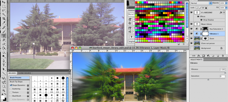 Photo Editing in Photoshop