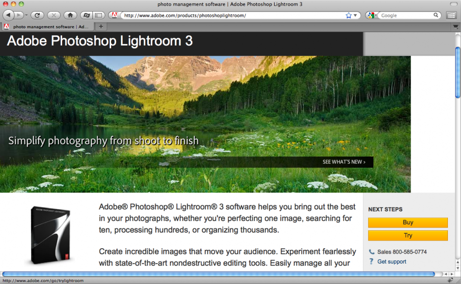 install adobe lightroom