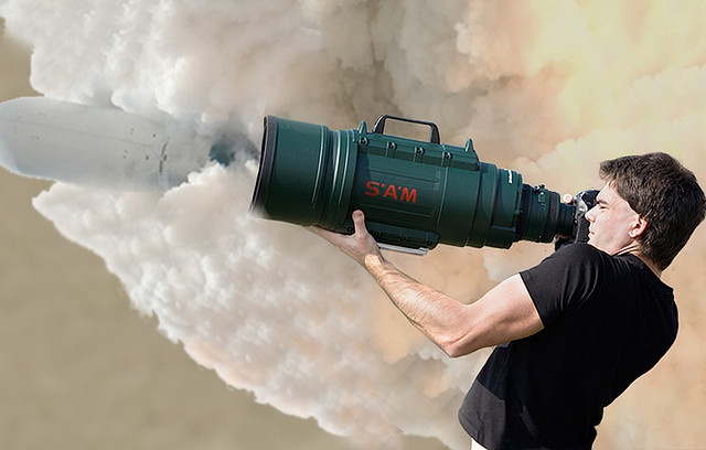 Sigma 200-500mm f/2.8 lens rocket